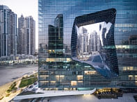 New photographs of Zaha Hadid's striking ME Dubai Hotel at the Opus