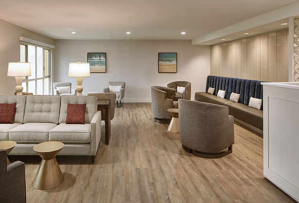 Seacrest Village Senior Living Dining and Lounge | Photo by Stephen Whalen
