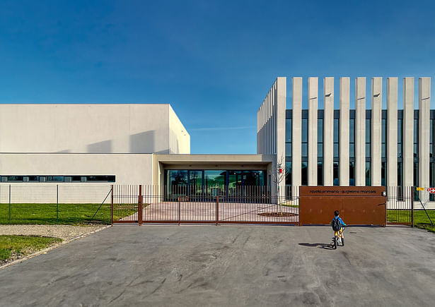 entrance to school