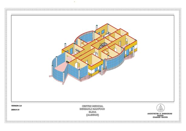 Isometric View of 4rd Floor Plan