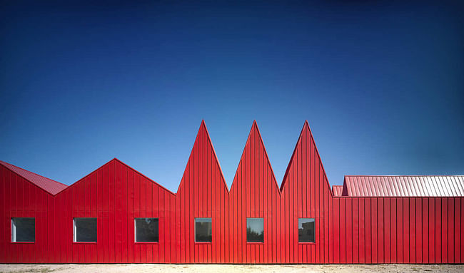 RED: Young Disabled Modules and Workshop Pavilions by José Javier Gallardo ///g.bang///