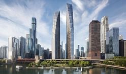Twin towered development by SOM slated for failed Spire site advances in Chicago