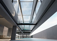 OverSea • house with soaring transparent pool