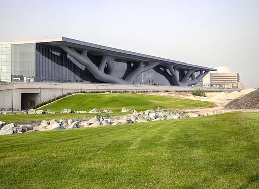 Qatar National Convention Center. Photo by Hisao Suzuki