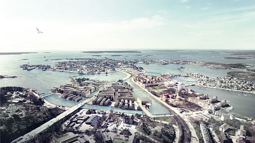 "A Blue Entrance—to the City in the Sea." Winner: Karlskrona, Sweden. 