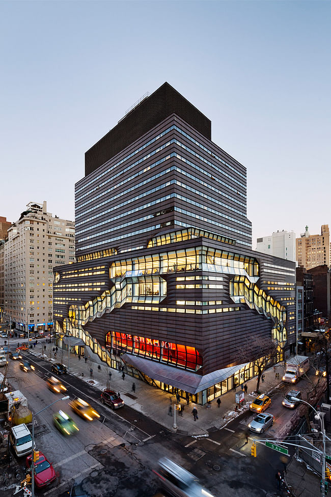 University Center – The New School; New York City by Skidmore, Owings & Merrill -- one of the AIA COTE 2015 Top Ten Green Project winners. Photo © James Ewing