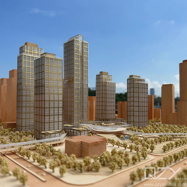 JKP 1:500 Xiamen Project model