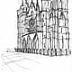 Quick sketch of León's famous Cathedral via Alexander Morley