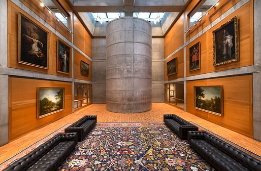 Yale Center for British Art​​ - Library Court after building conservation. Photo © Richard Caspole, Yale Center for British Art