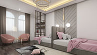 Sisters Bedroom interior design