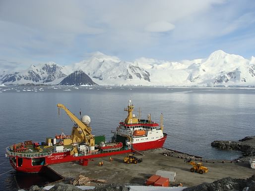 Redeveloping the wharf at the BAS Rothera Research Station on the Antarctic Peninsula will be one of the first projects to be undertaken to accommodate the new state-of-the-art polar research vessel RRS Sir David Attenborough (a.k.a. <a href="http://www.bbc.com/news/uk-36225652">"BoatyMcBoatface"</a>). Image via bas.ac.uk.