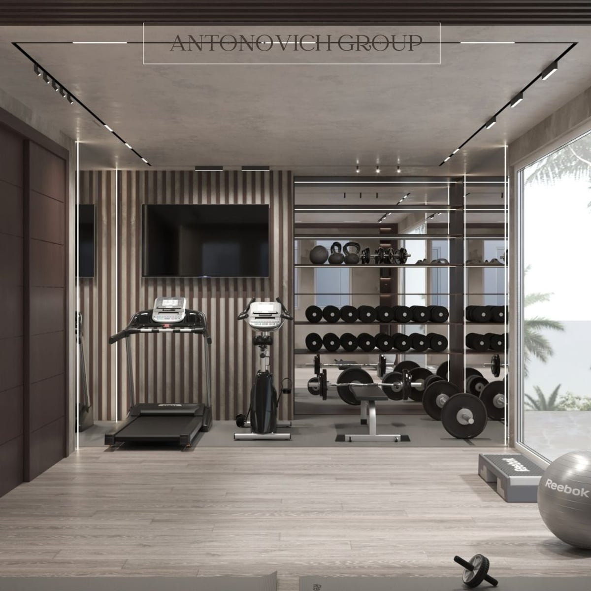 Gym Interior Design and Fit-out | Luxury Antonovich Design | Archinect