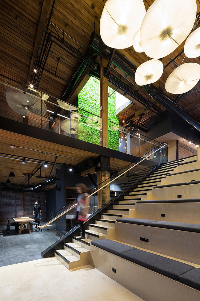Slack Vancouver HQ in Vancouver, Canada by Leckie Studio Architecture + Design; Photo: Michael Leckie, Ema Peter