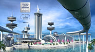 Hyperloop Resort. Miami Orlando