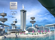 Hyperloop Resort. Miami Orlando