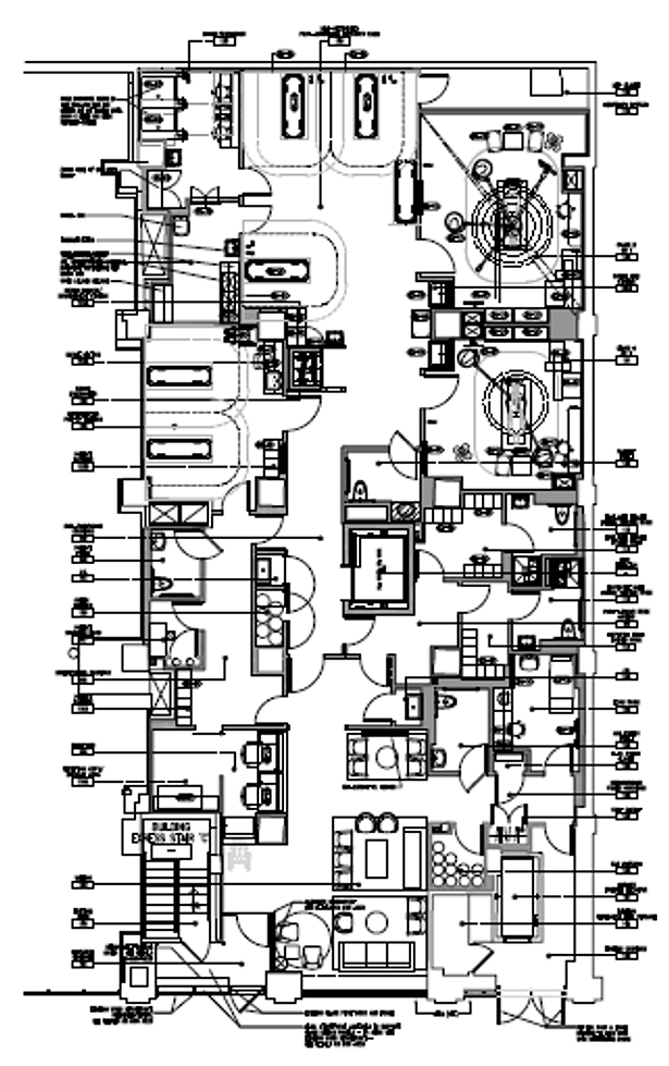 Midtown Surgery Center First Floor Plan