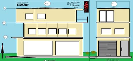 Concept of Black Butte housing