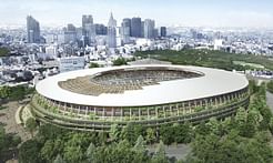 Kengo Kuma's Tokyo Olympic Stadium breaks ground