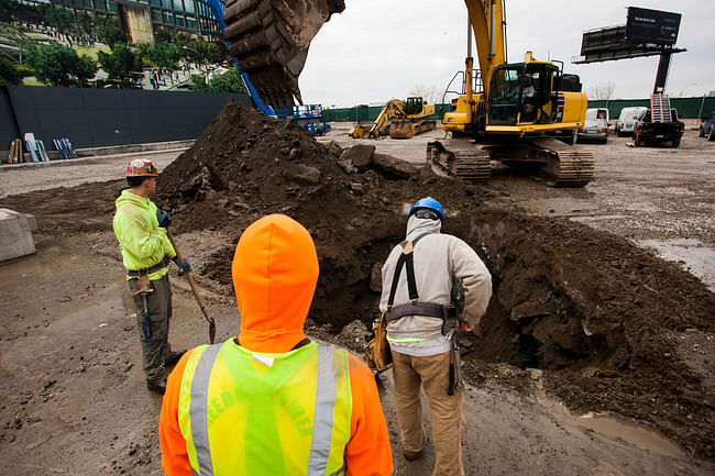 55 Hudson Yards groundbreaking. Photo credit: Joe Woolhead