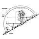 Section drawing of Judge's Triponent House project. Source - Southern California Architectural History