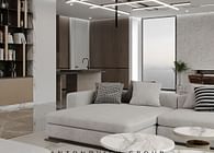 Modern Style Interior Design Solution for Living Room 