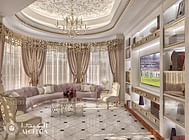 Luxury classic style villa in Abu Dhabi
