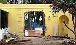 Thom Mayne razing Ray Bradbury's house to build his own