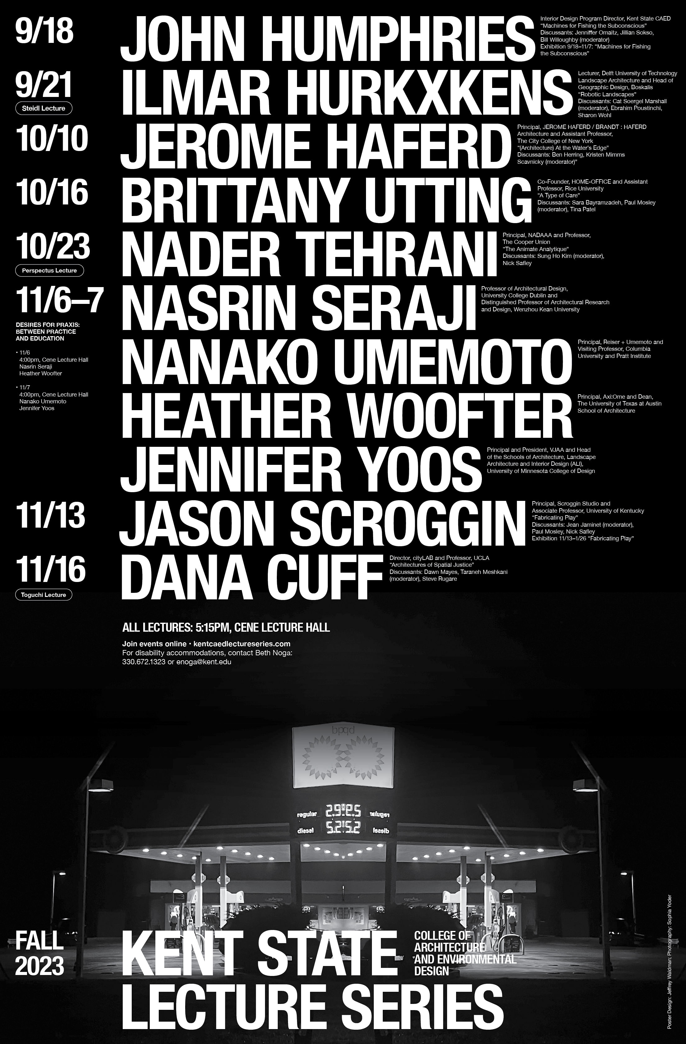 Get Lectured: Kent State University, Fall '23  News  Archinect