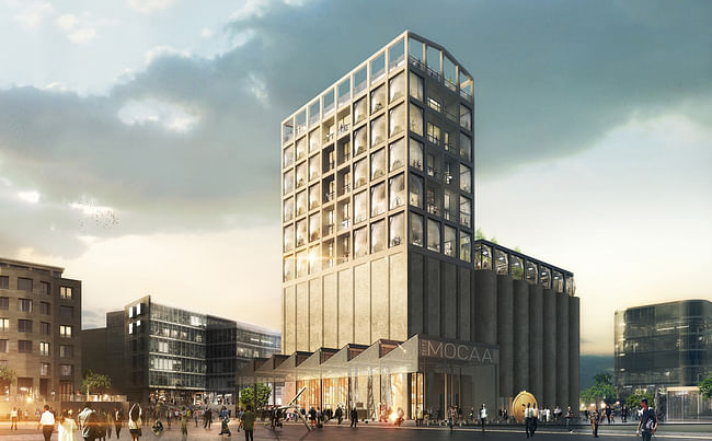 Heatherwick Studio - Zeitz MOCAA, Cape Town 2005. Rendering: Heatherwick Studio.