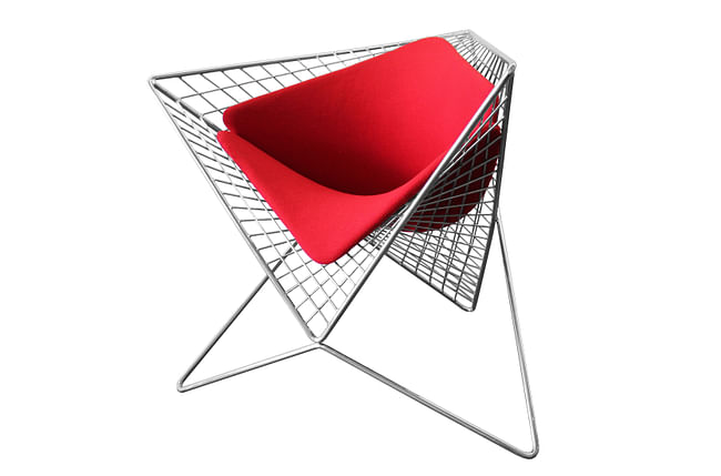 Parabola Chair by Carlo Aiello. Photo courtesy of Carlo Aiello.