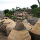 Sukur Cultural Landscape, in Madagali Local Government Area, Nigeria. Traditional Sukur houses are round clay buildings with thatched roofs, 2006. Photo: NCMM/Dipo Alafiatayo