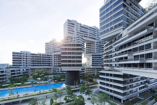 World Building of the Year: The Interlace in Singapore by OMA + Buro Ole Scheeren. Photo courtesy of World Architecture Festival 2015.