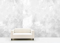 White Filler Concrete Wallpaper