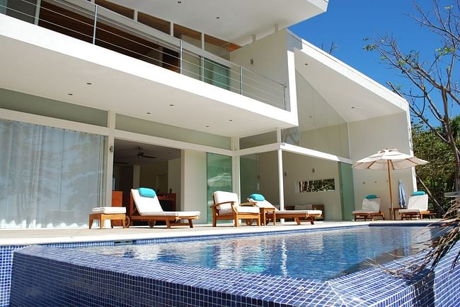 The White House of Playa Hermosa designed by Poirier Design.