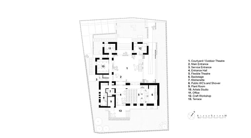 Ground Floor plan by Project V Architecture.