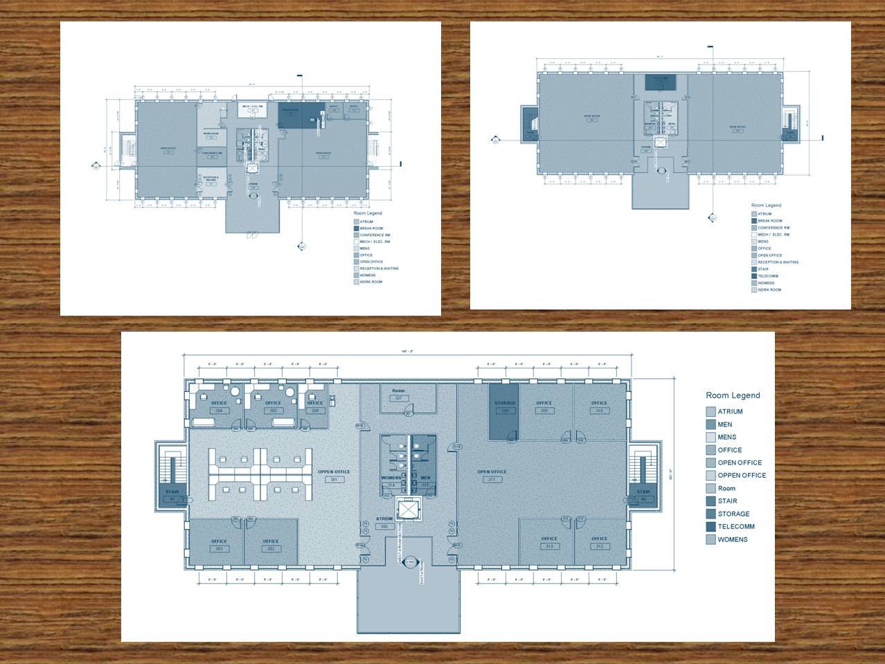 Floor plans to Commercial building