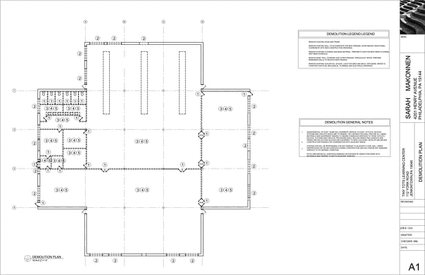 Demolition Plan