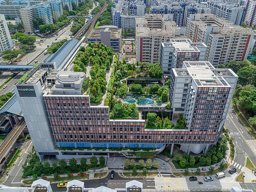 Best Tall Mixed-Use Building Category Winner and Urban Habitat: Single-Site Scale​ Category Winner: Kampung Admiralty, Singapore. Photo: K. Kopter.