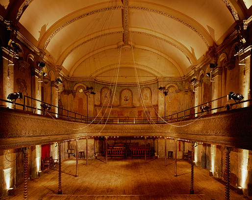 RESTORATION: Wilton's Music Hall, WC1 by Tim Ronalds Architects. Photo: Hélène Binet.