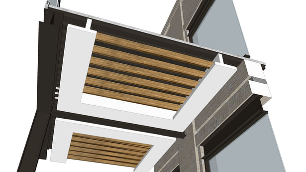 Ceiling Detail Modeled in Sketchup