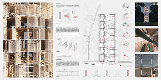 3RD PLACE: Waria Lemuy: Fire Prevention Skyscraper​ by Claudio C. Araya Arias | Chile​