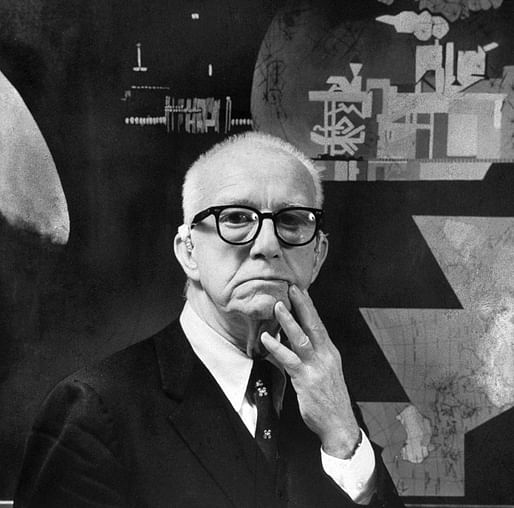 Buckminster Fuller, image via Maia Valenzuela/flickr.