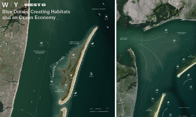 Blue Dunes – The Future of Coastal Protection by WXY/West 8. Photo via rebuildbydesign.org
