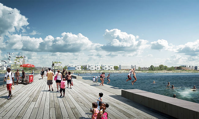 White Arkitekter: View from pier