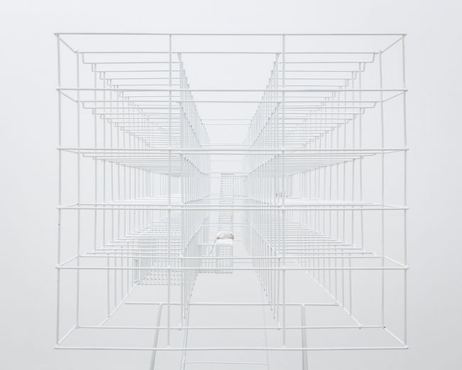 Swiss Art Awards 2013 First-prize winner in Architecture: 'PAROLE - Champ-dollon 1/24' by BUREAU A. Photo: Dylan Perrenoud