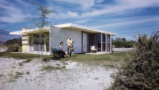 Albert Frey, Job 31: Hatton (Raymond) House (Rancho Mirage, Calif.), 1947 | Image courtesy of Palm Springs Museum.
