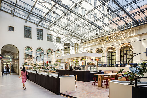 INSIDE: Retail​ ​The Fennia Block by Olla Architecture in Helsinki, Finland. Image: © Martin Sommerschield