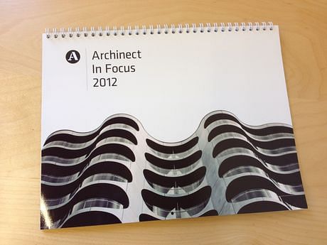 Archinect In Focus 2012 calendar via Paul Petrunia