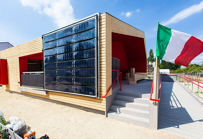 1st Prize/Overall in the Solar Decathlon Europe 2014: 'Rhome for Dencity' by Team Rhome (Universitá Degli Studi di Roma TRE). Photo © Solar Decathlon Europe / jflakes.com