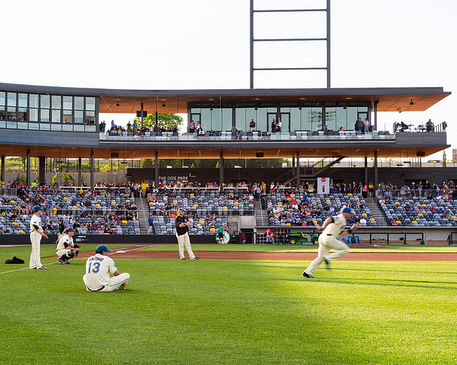 CHS Field; Saint Paul, Minnesota by Snow Kreilich Architects, Inc, Ryan A+E, Inc. and AECOM. Photo: Paul Crosby.